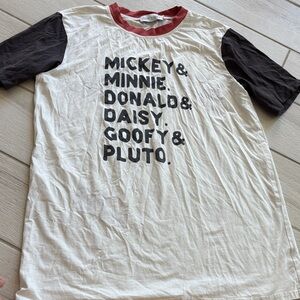 June and Grey Disney White and Black Character Tee (family matching option)